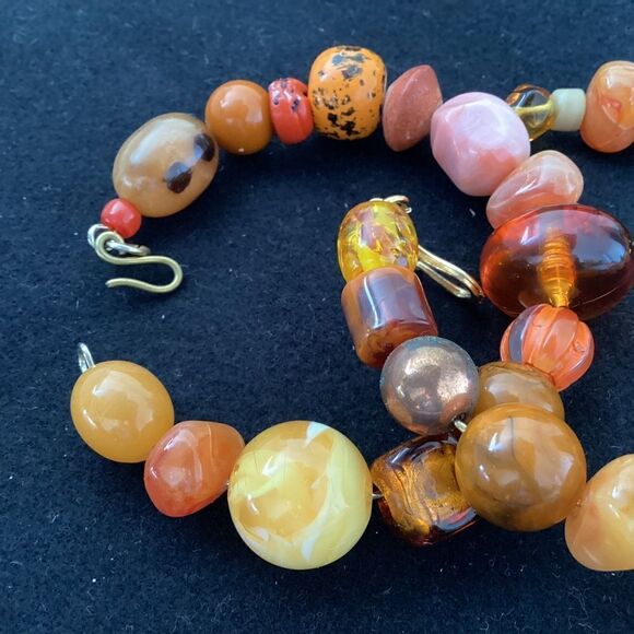 2 OOAK handmade bracelet bangles.  J0084 - Picture 6 of 6